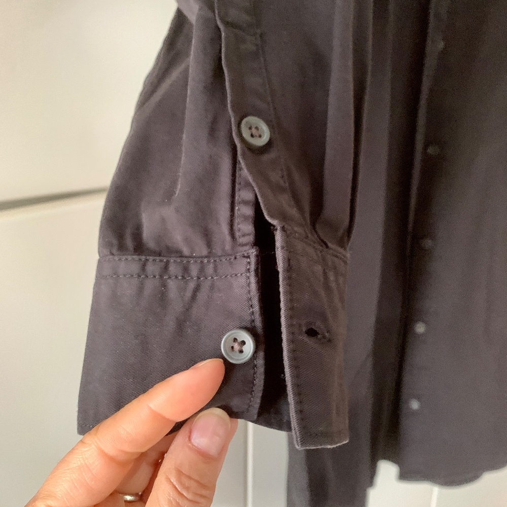Everlane Utility Belted Button Down Shirt Dress sz6 NWT - Picture 5 of 10